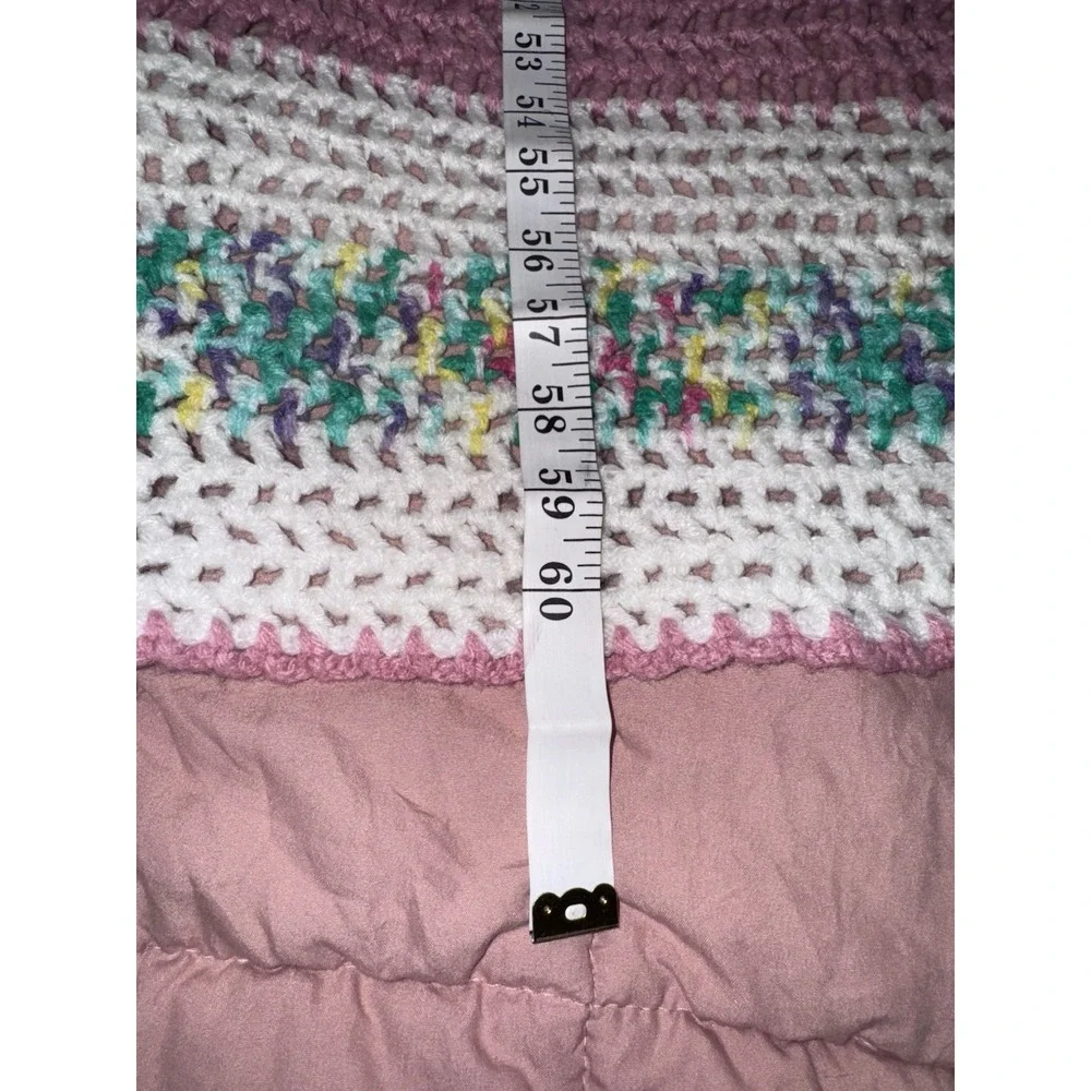 Handmade Crocheted Baby Afghan Or Shoulder Shawl